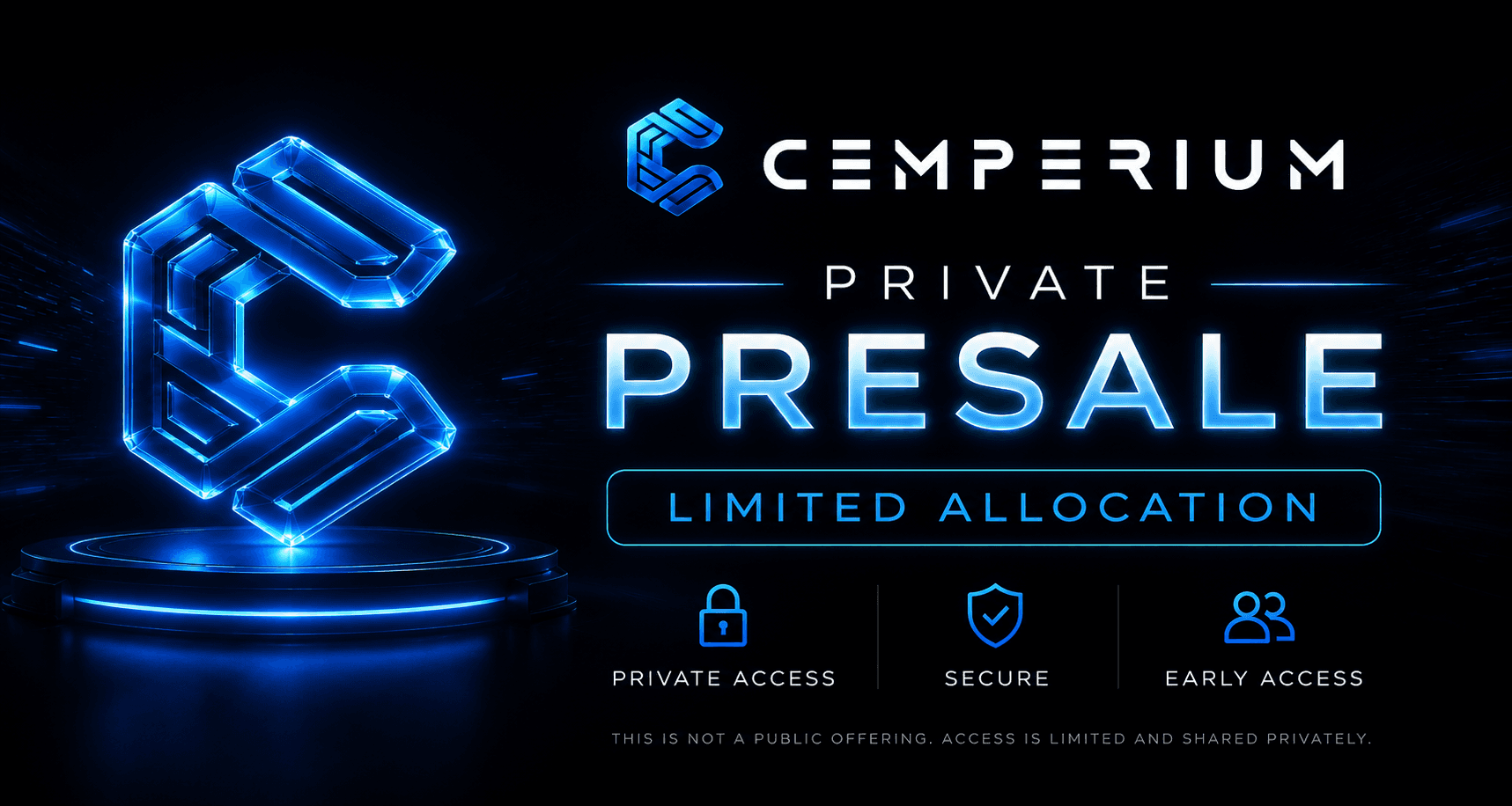 Cemperium private presale limited allocation visual